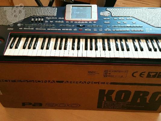 PoulaTo: Korg PA800 Πληκτρολόγιο 256MB mit Ram zu vergleichen mit Yamaha Roland Gem Τεχνολογία